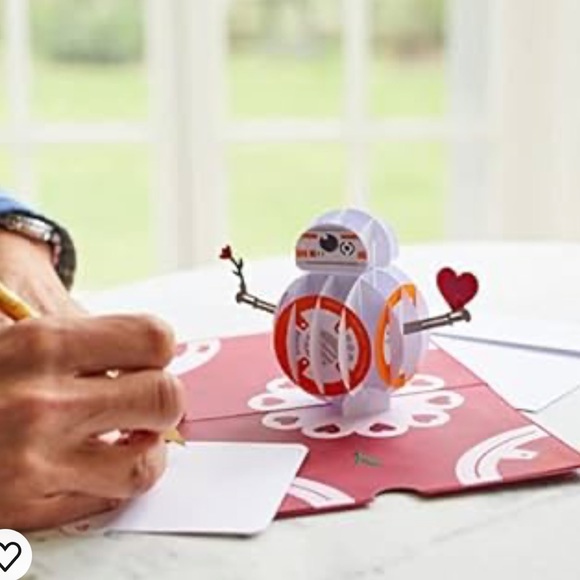 Lovepop Star Wars™ BB-8™ Mine Pop Up Card - 3D Greeting Card, Pop Up Card NWT - Picture 2 of 4